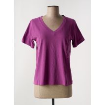 MKT STUDIO - T-shirt violet en coton - Femme - Taille 34 - Modz
