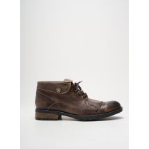 KDOPA - Bottines/Boots marron en cuir - Homme - Taille 45 - Modz