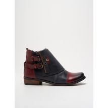KDOPA - Bottines/Boots rouge en cuir - Femme - Taille 39 - Modz
