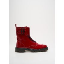 KICKERS - Bottines/Boots rouge en cuir - Femme - Taille 36 - Modz