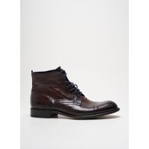 AZZARO - Bottines/Boots marron en cuir - Homme - Taille 44 - Modz