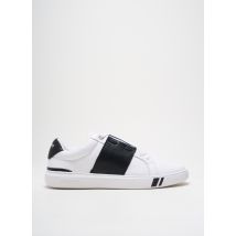 HORSPIST - Baskets blanc en cuir - Homme - Taille 45 - Modz