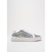 HORSPIST - Baskets argent en cuir - Femme - Taille 39 - Modz