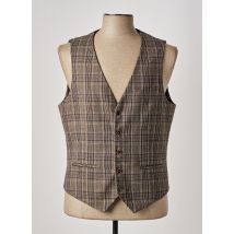 HAFNIUM - Gilet sans manche marron en polyester - Homme - Taille 3XL - Modz