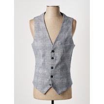 HAFNIUM - Gilet sans manche gris en coton - Homme - Taille XXL - Modz