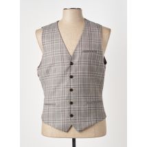 HAFNIUM - Gilet sans manche gris en laine - Homme - Taille L - Modz