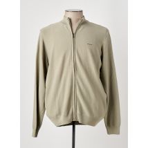 MISE AU GREEN - Gilet manches longues vert en coton - Homme - Taille 3XL - Modz