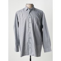 JUPITER - Chemise manches longues noir en coton - Homme - Taille XXL - Modz