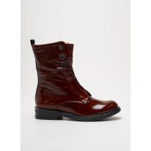 MJUS - Bottines/Boots marron en cuir - Femme - Taille 36 - Modz