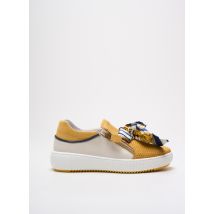 MLV - Baskets jaune en cuir - Femme - Taille 36 - Modz