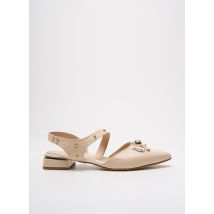 MLV - Ballerines beige en autre matiere - Femme - Taille 38 - Modz