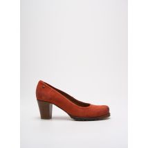 MTNG - Escarpins orange en cuir - Femme - Taille 36 - Modz
