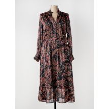 ELORA - Robe mi-longue noir en polyester - Femme - Taille 38 - Modz
