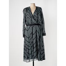 ELORA - Robe mi-longue noir en polyester - Femme - Taille 40 - Modz