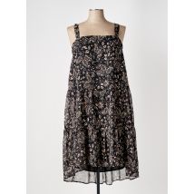 ELORA - Robe mi-longue noir en polyester - Femme - Taille 42 - Modz
