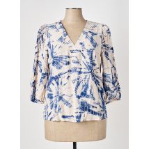 ELORA - Blouse bleu en viscose - Femme - Taille 36 - Modz