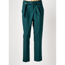 ELORA - Pantalon slim vert en polyester - Femme - Taille 38 - Modz