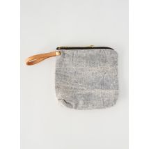 MYSAYANG - Pochette gris en coton - Femme - Taille TU - Modz