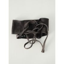 VIMODA - Ceinture gris en cuir - Femme - Taille TU - Modz