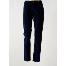 KANOPE - Pantalon slim bleu en coton - Femme - Taille 42 - Modz