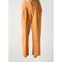 KANOPE - Pantalon 7/8 orange en coton - Femme - Taille 36 - Modz