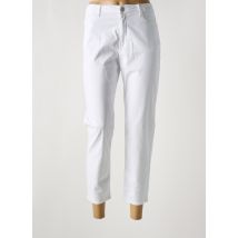 KANOPE - Pantalon 7/8 blanc en coton - Femme - Taille 44 - Modz