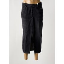 KANOPE - Jupe longue gris en coton - Femme - Taille 40 - Modz