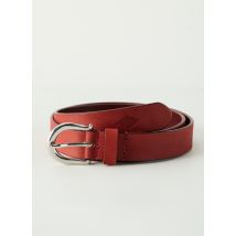 LEE COOPER - Ceinture rouge en cuir - Femme - Taille 40 - Modz