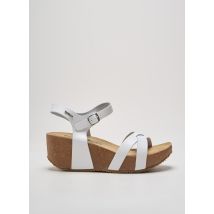 BIO NATURA - Sandales/Nu pieds blanc en cuir - Femme - Taille 41 - Modz