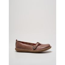 KICKERS - Ballerines marron en cuir - Femme - Taille 36 - Modz