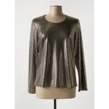 UN TEMPS POUR ELLE - Top argent en polyester - Femme - Taille 46 - Modz