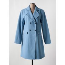 GREGORY PAT - Manteau long bleu en polyester - Femme - Taille 40 - Modz
