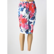 GUY DUBOUIS - Jupe mi-longue rouge en coton - Femme - Taille 40 - Modz