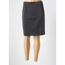 UN TEMPS POUR ELLE - Jupe mi-longue noir en polyester - Femme - Taille 44 - Modz