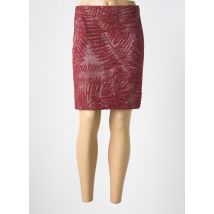 UN TEMPS POUR ELLE - Jupe courte rouge en polyester - Femme - Taille 38 - Modz