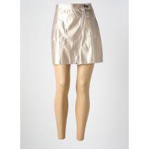 CERISE BLUE - Jupe courte or en polyurethane - Femme - Taille 36 - Modz