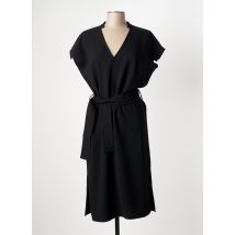 HANA SAN - Robe mi-longue noir en polyester - Femme - Taille 40 - Modz