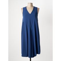 INDIES - Robe mi-longue bleu en polyamide - Femme - Taille 40 - Modz