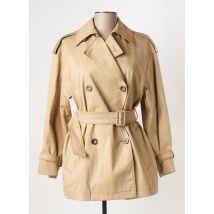 MAX MARA - Trench beige en coton - Femme - Taille 34 - Modz