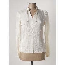 BEATE HEYMANN - Blouse beige en coton - Femme - Taille 36 - Modz
