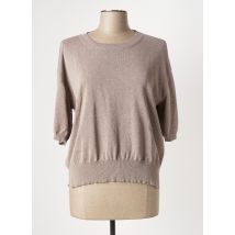 PHISIQUE DU ROLE - Pull marron en coton - Femme - Taille 34 - Modz