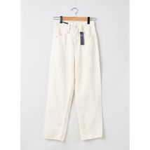 HIGH - Pantalon droit blanc en coton - Femme - Taille 34 - Modz