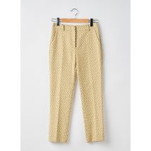 MAX MARA - Pantalon slim jaune en polyester - Femme - Taille 34 - Modz