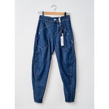 HIGH - Jean coupe Mom bleu en coton - Femme - Taille 34 - Modz