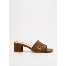 FREE LANCE - Mules/Sabots marron en cuir - Femme - Taille 40 - Modz