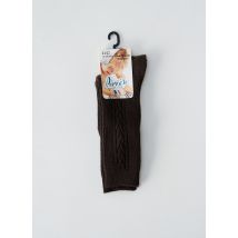 PERRIN - Chaussettes marron en laine - Enfant - Taille TU - Modz