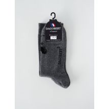 DAGOBERT A L'ENVERS - Chaussettes gris en coton - Homme - Taille 43 - Modz