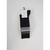 PERRIN - Chaussettes gris en laine - Homme - Taille 45 - Modz