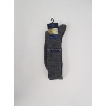 PERRIN - Chaussettes gris en laine - Homme - Taille 45 - Modz