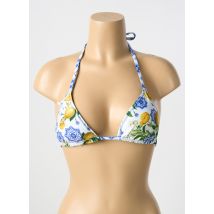 MILONGA - Haut de maillot de bain bleu en polyamide - Femme - Taille 38 - Modz